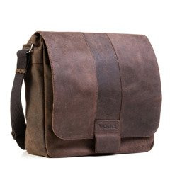 DUŻA TORBA NA RAMIĘ KEMER VOOC URBAN RDW8 brąz