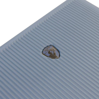 Heys Earth Tones duża niebieska walizka na kółkach 76 cm