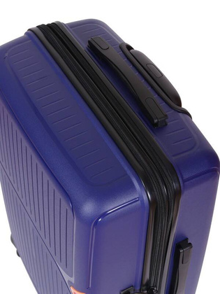 Średnia walizka DIELLE 140 Granatowa