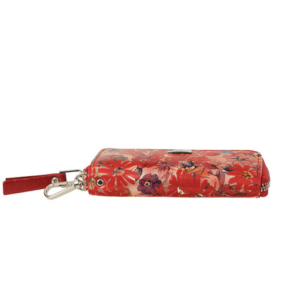 Etui na klucze BajuBaj z kolorowej skóry naturalnej – elegancja i srebrne detale ED010s132