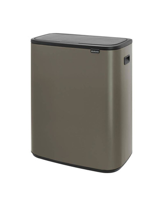 Kosz na śmieci Touch Bin Bo 60l platyna 223068