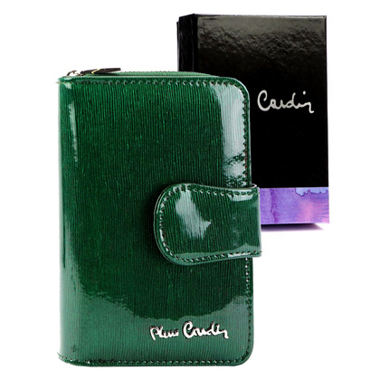 Nieduży portfel damski skórzany Pierre Cardin