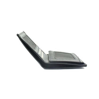 Skórzany męski portfel EL FORREST 854-67 RFID czarny