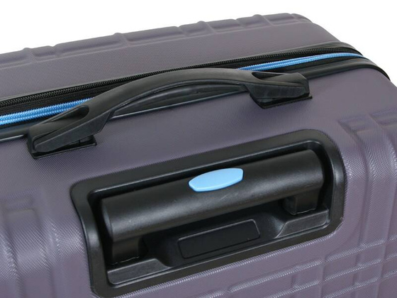 Średnia walizka DIELLE 130 Szara