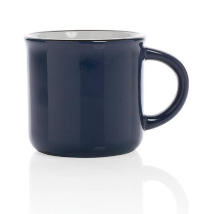 Kubek ceramiczny 280 ml UPOMINKARNIA Granatowy