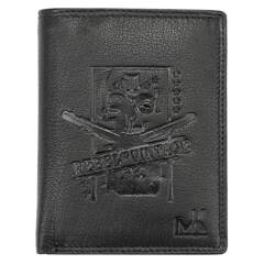 Portfel męski skórzany TCC 5601-6 RFID Czarny