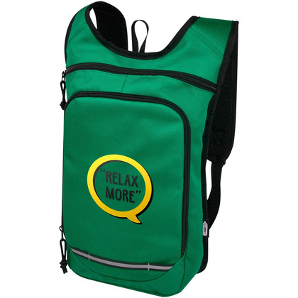 Trails plecak outdorowy, certyfikat GRS, tworzywo RPET, 6,5 l