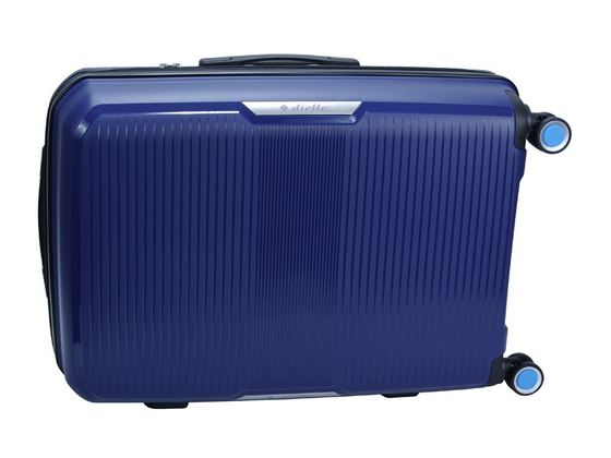 Walizka DIELLE 180 4k 67 cm granatowa PP z poszerzeniem