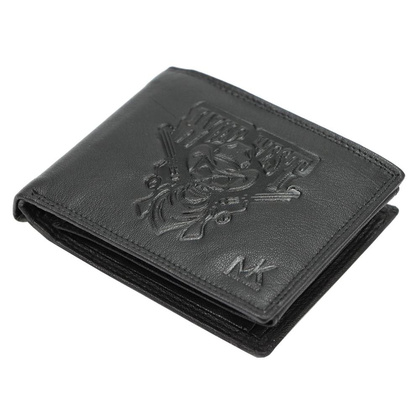 Portfel męski skórzany TCC 5600-2 RFID Czarny