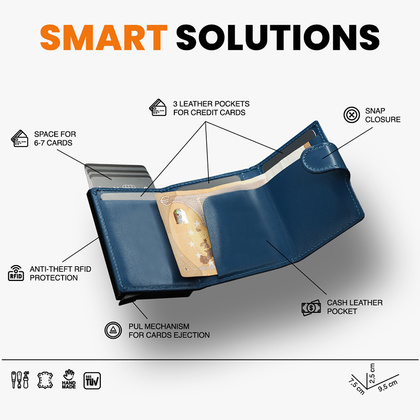 Portfel RFID SOLO 1723