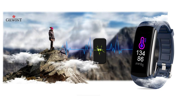 Smartband Giewont GW200-6 + Dodatkowy pasek granatowy