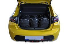 PEUGEOT 208 HATCHBACK 2019+ TORBY DO BAGAŻNIKA 3 SZT KJUST