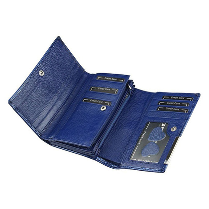 Portfel damski skórzany PELLUCCI GF112 Czarny