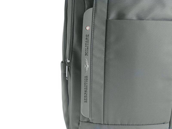 Plecak biznesowy na laptop 15' AERONAUTICA MILITARE Airspace Czarna