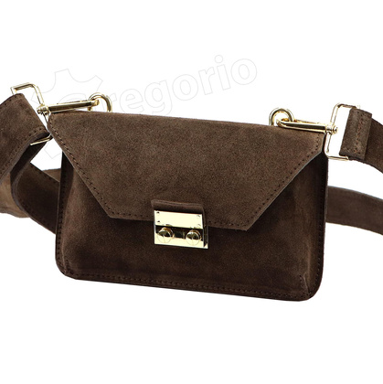 TOREBKA ZAMSZ NATURALNY 24-077 Ciemny brąz