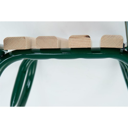 Sanki metalowe Kubuś bez oparcia zielone