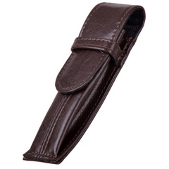 Piórnik skórzany 064K Brąz KEMER