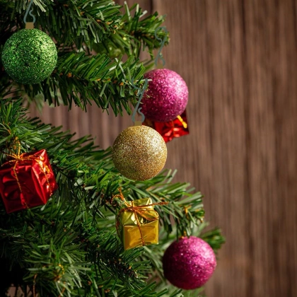 Haczyki do zawieszenia bombek ozdób na choinkę haczyk zielony święta zestaw 60 sztuk