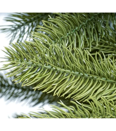 Choinka sztuczna PE09 220 cm FULL PE jasnozielona gęsta z metalowym stojakiem