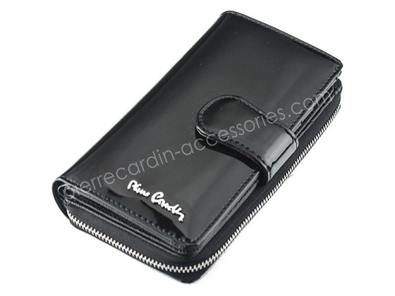 Portfel damski skórzany PIERRE CARDIN 05 LINE 116 Niebieski