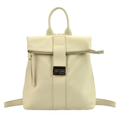 Plecak, naturalna włoska skóra licowa 518-008