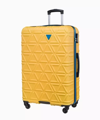 Duża walizka PUCCINI CALIFORNIA ABS018A 6C Żółta