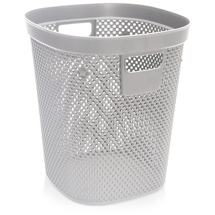 Kosz na odpady śmieci biurowy szary 12,5 l