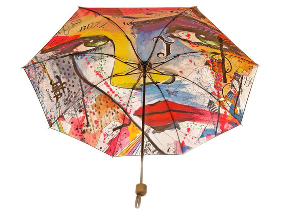Parasol składany - L. Jover (dekoracja pod spodem) (CARMANI)