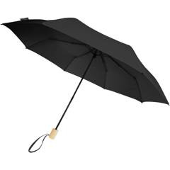 Składany wiatroodporny parasol 51 cm z PET z recyklingu Birgit