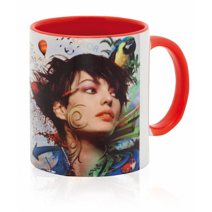 Kubek ceramiczny 350 ml UPOMINKARNIA Biały