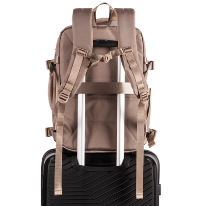 Plecak wielofunkcyjny WINGS SKYLARK poszerzany Easy Pack Różowy