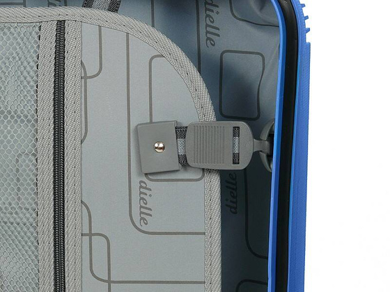 Mała kabinowa walizka DIELLE PPL8 Niebieska