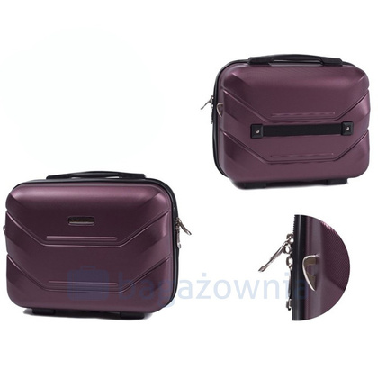 Kuferek twardy WINGS 147 Bordowy