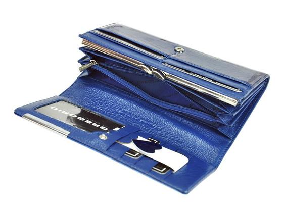 Portfel damski skórzany PELLUCCI BC-100 Czerwony