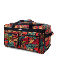 Torba podróżna na kołach PELLUCCI RGL A3 Kwiaty