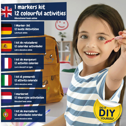 DIY Pen Factory Kit III. Gra edukacyjna dostarczany z papierową torebką prezentową