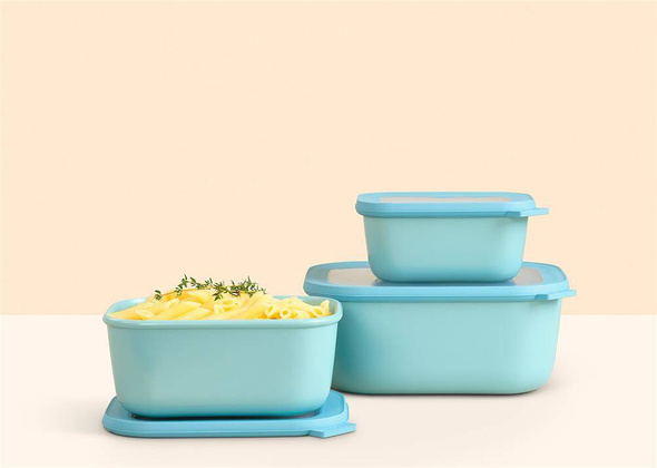 Zestaw 3 misek Cirqula prostokątna 750 1500 3000 White 106271032500