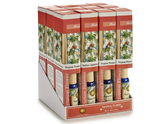 Kpl. 12 dyfuzorów zapachowych  - Tropikalne kwiaty