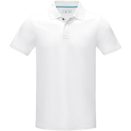 Męska organiczna koszulka polo Graphite z certyfikatem GOTS