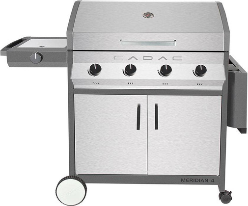 Grill gazowy stacjonarny MERIDIAN 4 ze stali nierdzewnej