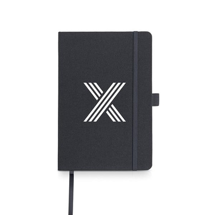 Notes A5 z RPET z gumką na długopis / RNOTE