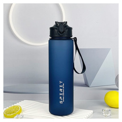 Butelka na wodę, sportowy bidon matowy ombre granat MAT BD51