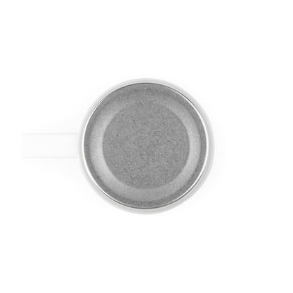 COMANECI. Dwuścienna butelka ze stali nierdzewnej (90% z recyklingu) z matowym wykończeniem 490 ml