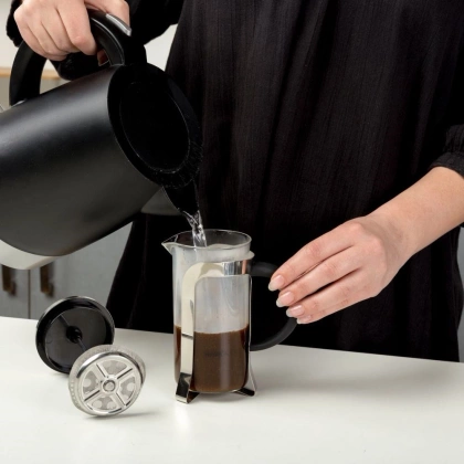 Zaparzacz imbryk dzbanek szklany z tłokiem do zaparzania kawy herbaty ziół ACER 0,35 l