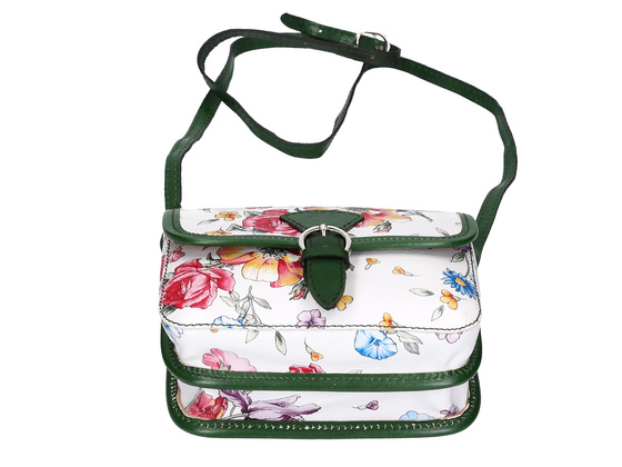 Torebka damska skórzana KEMER 112 FL Granatowy