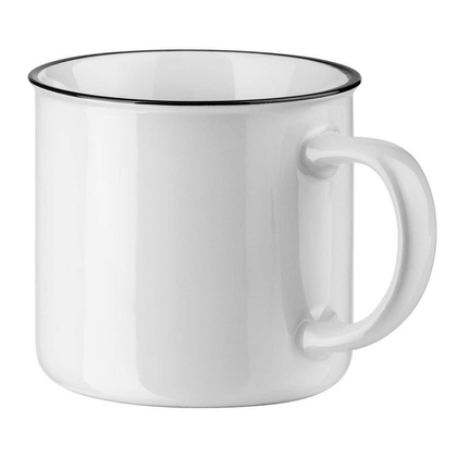 Kubek ceramiczny 360 ml Biały
