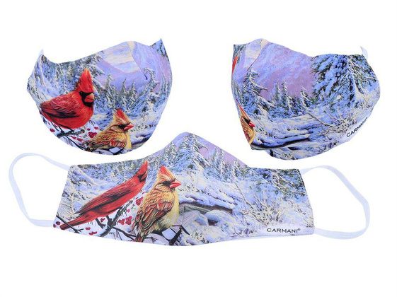 Maseczka ochronna - Świąteczna dekoracja (CARMANI)