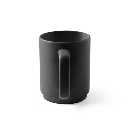 MIGHTY. Ceramiczny kubek z cylindrycznym korpusem
