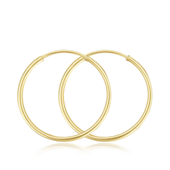 MINET Złote kolczyki Au 585/1000 0,85g