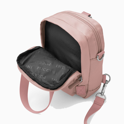 Mini plecak / Torebka PUCCINI JOY PM9038 3C Różowy